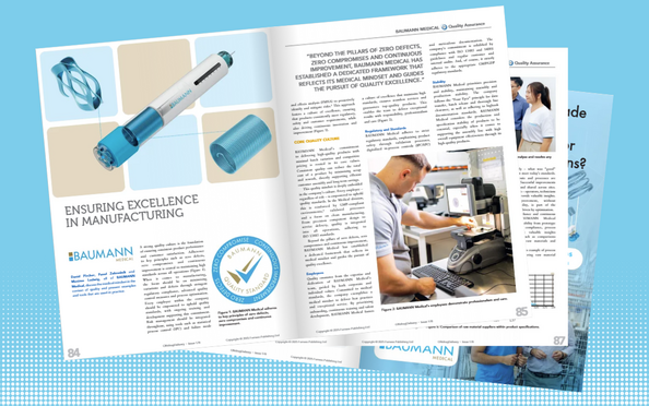 BAUMANN’s Zero Defects Promise featured in ONdrugDelivery