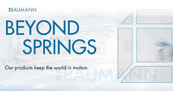 BAUMANN - Beyond Springs | Federn, Stanz- und Biegeteile
