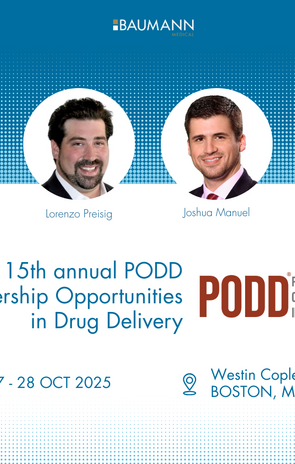 PODD 2025 - Partnership Opportunities in Drug Delivery