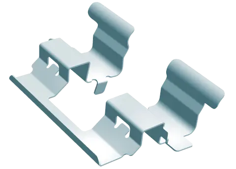 Stanzteile mit Federfunktion